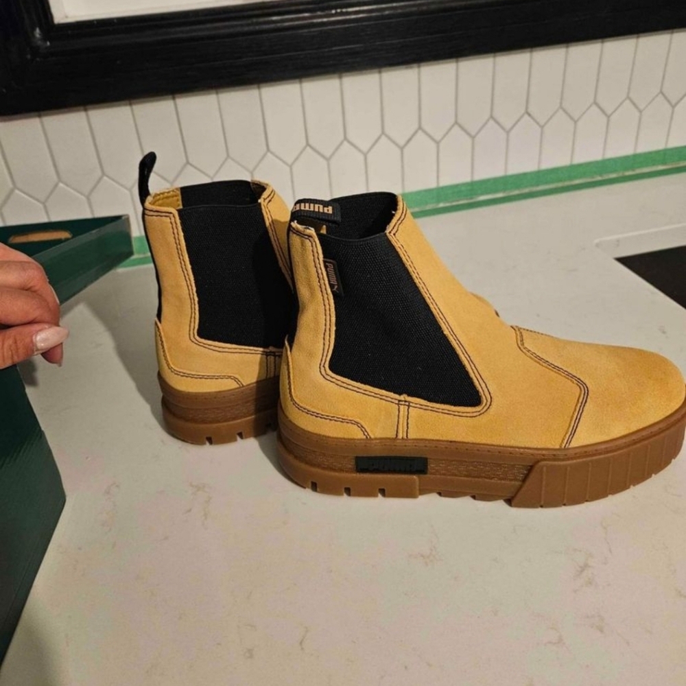 Puma platform boots